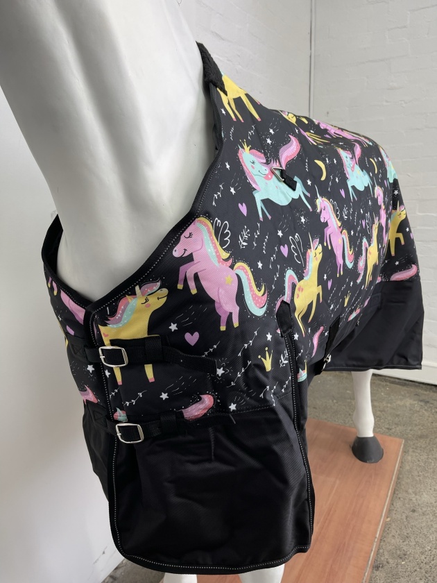 AXIOM 1800D BALLISTIC UNICORN SUPER TOUGH 300g HORSE RUG Ridelo Saddlery