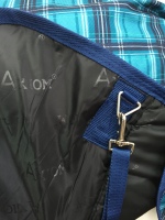 AXIOM 1800D BALLISTIC BLUE CHECK/NAVY 100G FILL SUPER TOUGH WINTER RUG