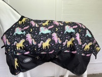 AXIOM 1800D BALLISTIC UNICORN SUPER TOUGH LIGHT HORSE RUG