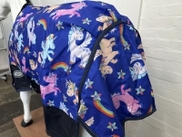 AXIOM 1800D BALLISTIC RAINBOW UNICORN 300G FILL SUPER TOUGH WINTER RUG