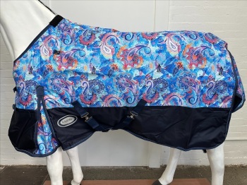 AXIOM 1800D BALLISTIC CLASSIC PAISLEY PADDOCK LIGHT HORSE RUG